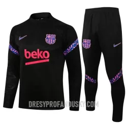 Levné Dětský FC Barcelona Tréninkový Mikina Soupravy Čtvrt-Zip 2022-23 Černá Levné Dětský FC Barcelona Tréninkový Mikina Soupravy Čtvrt-Zip 2022-23 Černá