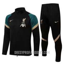 Levné Dětský Liverpool Teplákové Soupravy 2022-23 Černozelená Levné Dětský Liverpool Teplákové Soupravy 2022-23 Černozelená