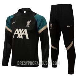 Levné Dětský Liverpool Tréninkový Mikina Soupravy Čtvrt-Zip 2022-23 Černá Levné Dětský Liverpool Tréninkový Mikina Soupravy Čtvrt-Zip 2022-23 Černá