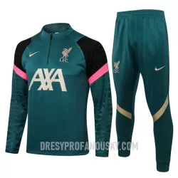 Levné Dětský Liverpool Tréninkový Mikina Soupravy Čtvrt-Zip 2022-23 Zelená Levné Dětský Liverpool Tréninkový Mikina Soupravy Čtvrt-Zip 2022-23 Zelená