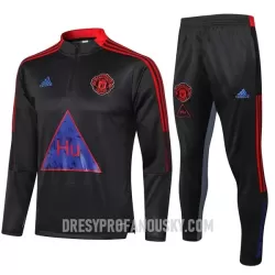 Levné Dětský Manchester United Tréninkový Mikina Soupravy Čtvrt-Zip 2022-23 Tmavě Šedá Levné Dětský Manchester United Tréninkový Mikina Soupravy Čtvrt-Zip 2022-23 Tmavě Šedá