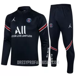 Levné Dětský Paris Saint-Germain Tréninkový Mikina Soupravy Čtvrt-Zip 2022-23 Modrá Levné Dětský Paris Saint-Germain Tréninkový Mikina Soupravy Čtvrt-Zip 2022-23 Modrá
