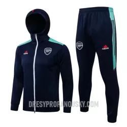Levné Mužský Arsenal Tréninkový Bunda Kapucí Soupravy 2022-23 Modrá Levné Mužský Arsenal Tréninkový Bunda Kapucí Soupravy 2022-23 Modrá