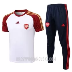 Levné Mužský Arsenal Tréninkový Dresy Soupravy 2022-23 Bílá Červená Levné Mužský Arsenal Tréninkový Dresy Soupravy 2022-23 Bílá Červená