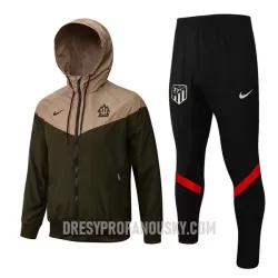 Levné Mužský Atlético Madrid Tréninkový Windrunner Soupravy 2022-23 Zelená Levné Mužský Atlético Madrid Tréninkový Windrunner Soupravy 2022-23 Zelená