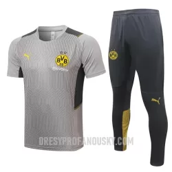 Levné Mužský BVB Borussia Dortmund Tréninkový Dresy Soupravy 2022-23 Světle Šedá Levné Mužský BVB Borussia Dortmund Tréninkový Dresy Soupravy 2022-23 Světle Šedá