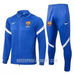 Levné Mužský FC Barcelona Teplákové Soupravy 2022-23 Modrá Bílá Levné Mužský FC Barcelona Teplákové Soupravy 2022-23 Modrá Bílá