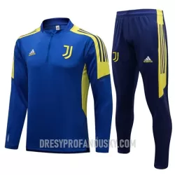 Levné Mužský Juventus Champions League Tréninkový Mikina Soupravy Čtvrt-Zip 2022-23 Modrá Žlutá Levné Mužský Juventus Champions League Tréninkový Mikina Soupravy Čtvrt-Zip 2022-23 Modrá Žlutá