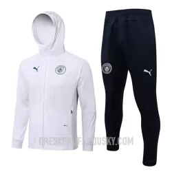 Levné Mužský Manchester City Tréninkový Bunda Kapucí Soupravy 2022-23 Bílá Levné Mužský Manchester City Tréninkový Bunda Kapucí Soupravy 2022-23 Bílá