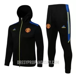 Levné Mužský Manchester United Champions League Tréninkový Bunda Kapucí Soupravy 2022-23 Černá Levné Mužský Manchester United Champions League Tréninkový Bunda Kapucí Soupravy 2022-23 Černá