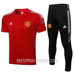 Levné Mužský Manchester United Champions League Tréninkový Dresy Soupravy 2022-23 Červená Bílá Levné Mužský Manchester United Champions League Tréninkový Dresy Soupravy 2022-23 Červená Bílá