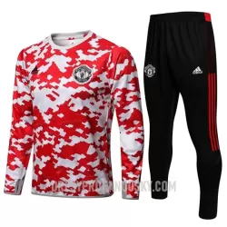 Levné Mužský Manchester United Tréninkový Mikina Soupravy 2022-23 Bílá Levné Mužský Manchester United Tréninkový Mikina Soupravy 2022-23 Bílá