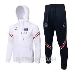 Levné Mužský Paris Saint-Germain Tréninkový Bunda Kapucí Soupravy 2022-23 Bílá Levné Mužský Paris Saint-Germain Tréninkový Bunda Kapucí Soupravy 2022-23 Bílá