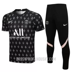 Levné Mužský Paris Saint-Germain Tréninkový Dresy Soupravy 2022-23 Černá Levné Mužský Paris Saint-Germain Tréninkový Dresy Soupravy 2022-23 Černá