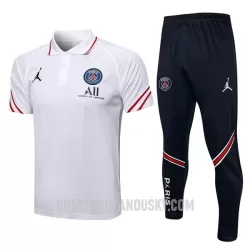 Levné Mužský Paris Saint-Germain Tréninkový Polokošile Soupravy 2022-23 Bílá Levné Mužský Paris Saint-Germain Tréninkový Polokošile Soupravy 2022-23 Bílá