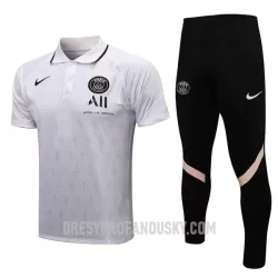 Levné Mužský Paris Saint-Germain Tréninkový Polokošile Soupravy 2022-23 Bílá Černá Levné Mužský Paris Saint-Germain Tréninkový Polokošile Soupravy 2022-23 Bílá Černá
