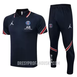Levné Mužský Paris Saint-Germain Tréninkový Polokošile Soupravy 2022-23 Modrá Levné Mužský Paris Saint-Germain Tréninkový Polokošile Soupravy 2022-23 Modrá