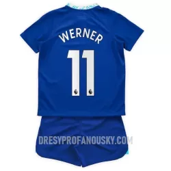 Levné Dětský Fotbalový Dres Chelsea Werner 11 Domácí 2022-23 Levné Dětský Fotbalový Dres Chelsea Werner 11 Domácí 2022-23