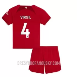 Levné Dětský Fotbalový Dres Liverpool Virgil 4 Domácí 2022-23 Levné Dětský Fotbalový Dres Liverpool Virgil 4 Domácí 2022-23