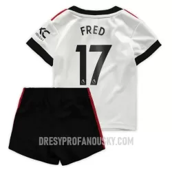 Levné Dětský Fotbalový Dres Manchester United Fred 17 Venkovní 2022-23 Levné Dětský Fotbalový Dres Manchester United Fred 17 Venkovní 2022-23