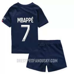 Levné Dětský Fotbalový Dres Paris Saint-Germain Mbappé 7 Domácí 2022-23 Levné Dětský Fotbalový Dres Paris Saint-Germain Mbappé 7 Domácí 2022-23