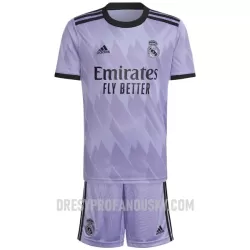 Levné Dětský Fotbalový Dres Real Madrid Venkovní 2022-23 Levné Dětský Fotbalový Dres Real Madrid Venkovní 2022-23