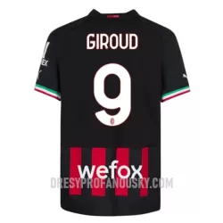 Levné Mužský Fotbalový Dres AC Milán Giroud 9 Domácí 2022-23 Levné Mužský Fotbalový Dres AC Milán Giroud 9 Domácí 2022-23