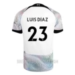Levné Mužský Fotbalový Dres Liverpool Luis Diaz 23 Venkovní 2022-23