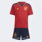 Levné Dětský Fotbalový Dres Španělsko Domácí Mistrovství Světa 2022