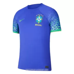 Levné Mužský Fotbalový Dres Brazílie Venkovní Mistrovství Světa 2022 Levné Mužský Fotbalový Dres Brazílie Venkovní Mistrovství Světa 2022