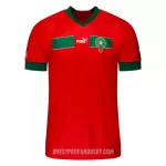 Levné Mužský Fotbalový Dres Maroko Domácí Mistrovství Světa 2022