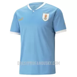 Levné Mužský Fotbalový Dres Uruguay Domácí Mistrovství Světa 2022 Levné Mužský Fotbalový Dres Uruguay Domácí Mistrovství Světa 2022