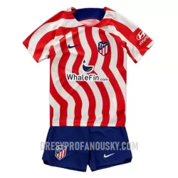 Levné Dětský Fotbalový Dres Atlético Madrid Domácí 2022-23 Levné Dětský Fotbalový Dres Atlético Madrid Domácí 2022-23