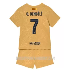 Levné Dětský Fotbalový Dres FC Barcelona O. Dembele 7 Venkovní 2022-23 Levné Dětský Fotbalový Dres FC Barcelona O. Dembele 7 Venkovní 2022-23
