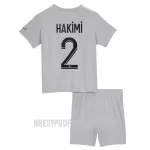 Levné Dětský Fotbalový Dres Paris Saint-Germain Hakimi 2 Venkovní 2022-23