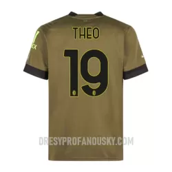 Levné Mužský Fotbalový Dres AC Milán Theo 19 Alternativní 2022-23 Levné Mužský Fotbalový Dres AC Milán Theo 19 Alternativní 2022-23