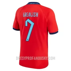 Levné Mužský Fotbalový Dres Anglie Grealish 7 Venkovní Mistrovství Světa 2022 Levné Mužský Fotbalový Dres Anglie Grealish 7 Venkovní Mistrovství Světa 2022