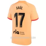 Levné Mužský Fotbalový Dres Atlético Madrid Saul 17 Alternativní 2022-23