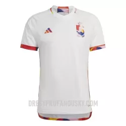 Levné Mužský Fotbalový Dres Belgie De Bruyne 7 Venkovní Mistrovství Světa 2022