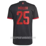 Levné Mužský Fotbalový Dres FC Bayern Mnichov Muller 25 Alternativní 2022-23