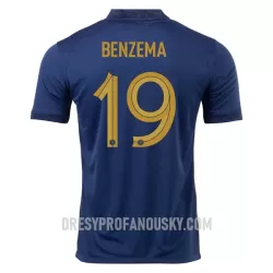 Levné Mužský Fotbalový Dres Francie Benzema 19 Domácí Mistrovství Světa 2022 Levné Mužský Fotbalový Dres Francie Benzema 19 Domácí Mistrovství Světa 2022