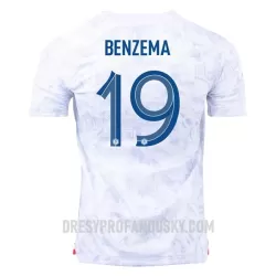 Levné Mužský Fotbalový Dres Francie Benzema 19 Venkovní Mistrovství Světa 2022 Levné Mužský Fotbalový Dres Francie Benzema 19 Venkovní Mistrovství Světa 2022