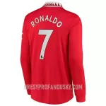 Levné Mužský Fotbalový Dres Manchester United Ronaldo 7 Domácí 2022-23 Dlouhý Rukáv