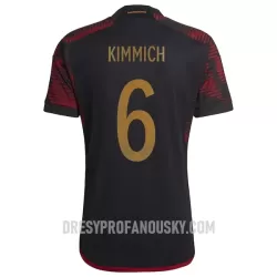 Levné Mužský Fotbalový Dres Německo Kimmich 6 Venkovní Mistrovství Světa 2022 Levné Mužský Fotbalový Dres Německo Kimmich 6 Venkovní Mistrovství Světa 2022