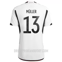 Levné Mužský Fotbalový Dres Německo Muller 13 Domácí Mistrovství Světa 2022 Levné Mužský Fotbalový Dres Německo Muller 13 Domácí Mistrovství Světa 2022