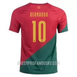 Levné Mužský Fotbalový Dres Portugalsko Bernardo 10 Domácí Mistrovství Světa 2022 Levné Mužský Fotbalový Dres Portugalsko Bernardo 10 Domácí Mistrovství Světa 2022
