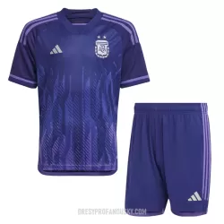 Levné Dětský Fotbalový Dres Argentina Venkovní Mistrovství Světa 2022 Levné Dětský Fotbalový Dres Argentina Venkovní Mistrovství Světa 2022