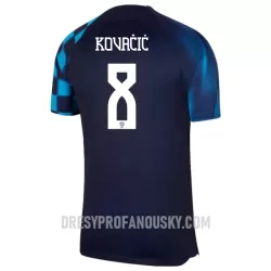 Levné Mužský Fotbalový Dres Chorvatsko Kovacic 8 Venkovní Mistrovství Světa 2022 Levné Mužský Fotbalový Dres Chorvatsko Kovacic 8 Venkovní Mistrovství Světa 2022