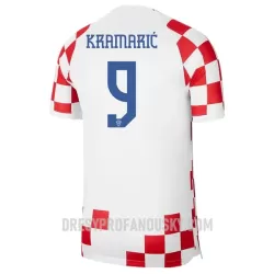 Levné Mužský Fotbalový Dres Chorvatsko Kramaric 9 Domácí Mistrovství Světa 2022 Levné Mužský Fotbalový Dres Chorvatsko Kramaric 9 Domácí Mistrovství Světa 2022