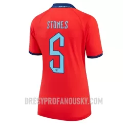 Levné Dámský Fotbalový Dres Anglie John Stones 5 Venkovní Mistrovství Světa 2022 Levné Dámský Fotbalový Dres Anglie John Stones 5 Venkovní Mistrovství Světa 2022